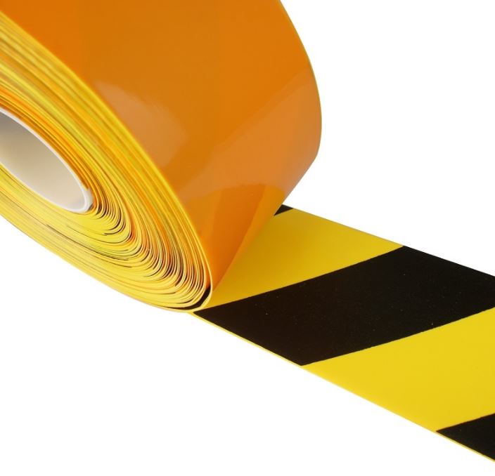 Yellow Floor Tape. Extreme Durability. Made in UK