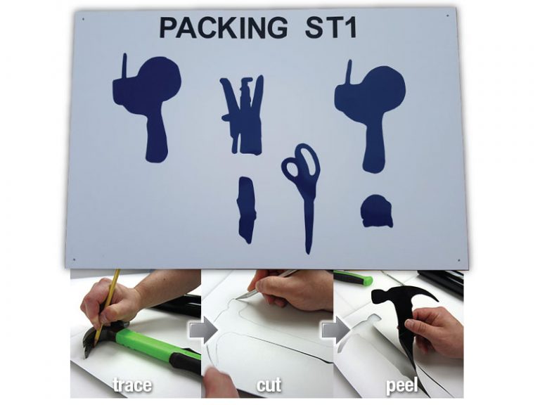 Tool Shadow Board Vinyl Stickers Many Colours! FOD Fighters