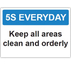 5S Everyday Sign