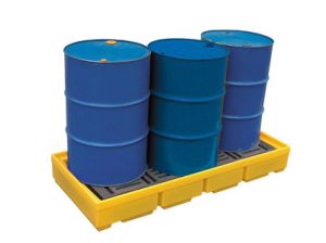 Oil Drum Bunding Spill