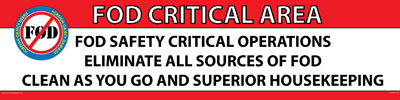 FOD Critical Banner