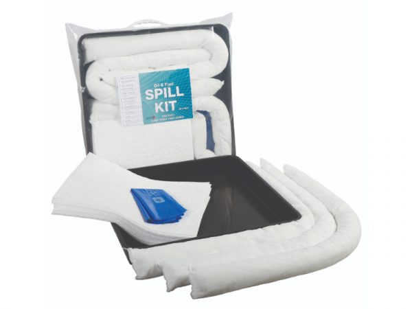 Oil and fuel emergency spill kit