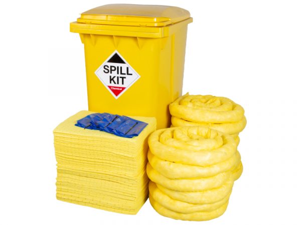 Chemical Wheelie Bin Spill Control Kits